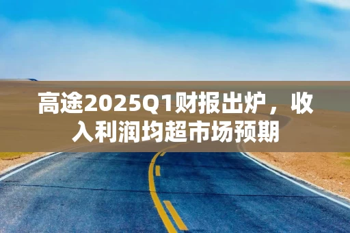 高途2025Q1财报出炉，收入利润均超市场预期