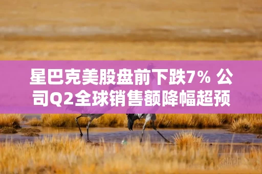 星巴克美股盘前下跌7% 公司Q2全球销售额降幅超预期 多家投行下调目标价