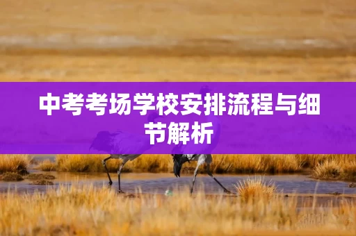 中考考场学校安排流程与细节解析