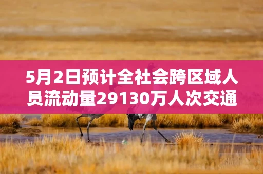 5月2日预计全社会跨区域人员流动量29130万人次交通部门全力保障群众出游出行