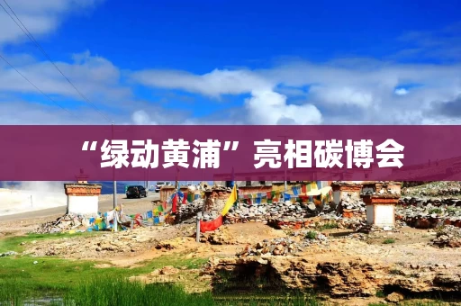 “绿动黄浦”亮相碳博会