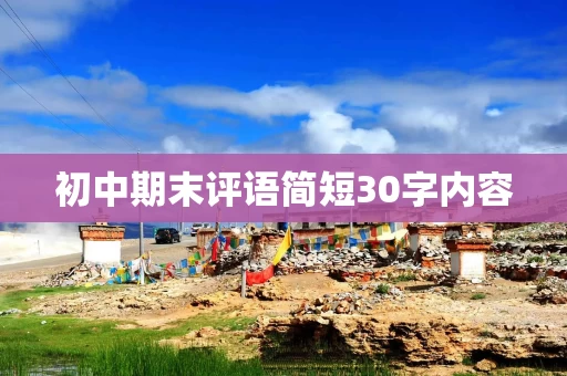 初中期末评语简短30字内容