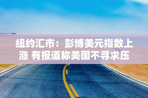 纽约汇市：彭博美元指数上涨 有报道称美国不寻求压低美元汇率