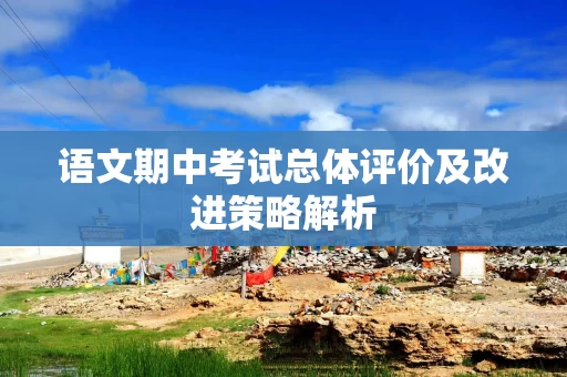 语文期中考试总体评价及改进策略解析