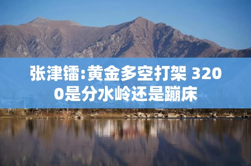 张津镭:黄金多空打架 3200是分水岭还是蹦床