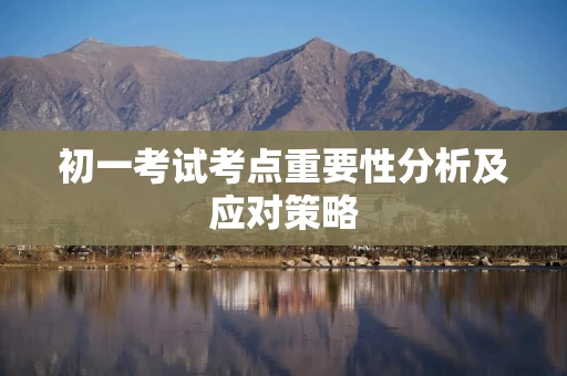 初一考试考点重要性分析及应对策略