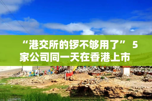 “港交所的锣不够用了” 5家公司同一天在香港上市 金融大会堂人满为患盛况罕见