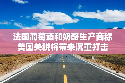 法国葡萄酒和奶酪生产商称美国关税将带来沉重打击