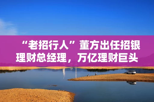 “老招行人”董方出任招银理财总经理，万亿理财巨头如何破局规模和业绩下行？