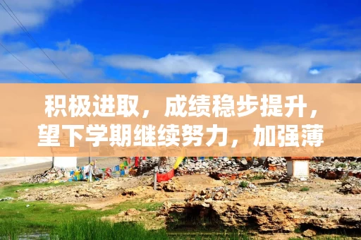 积极进取，成绩稳步提升，望下学期继续努力，加强薄弱科目学习。