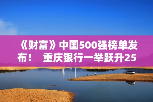 《财富》中国500强榜单发布！  重庆银行一举跃升25位创历史新高