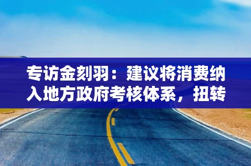 专访金刻羽：建议将消费纳入地方政府考核体系，扭转“重投资、轻消费”发展惯性