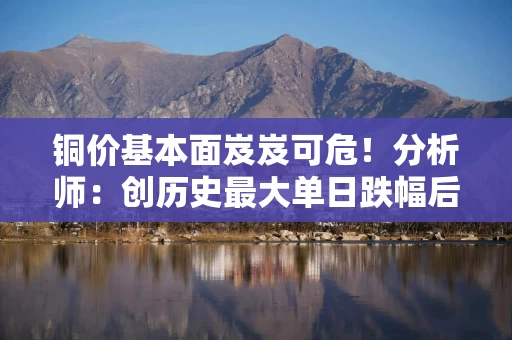铜价基本面岌岌可危！分析师：创历史最大单日跌幅后或将进一步下跌