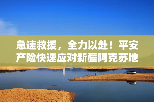 急速救援，全力以赴！平安产险快速应对新疆阿克苏地区突发山洪致人员被困事件