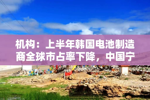 机构：上半年韩国电池制造商全球市占率下降，中国宁德时代以37.9%位居第一