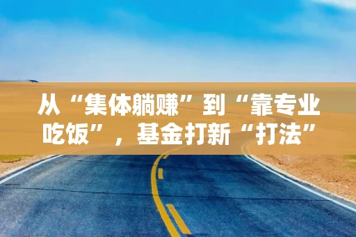 从“集体躺赚”到“靠专业吃饭”，基金打新“打法”迭代