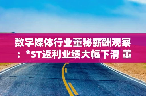 数字媒体行业董秘薪酬观察：*ST返利业绩大幅下滑 董秘陈明年薪89.49万元逆势大涨127.54%