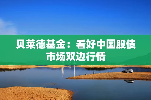 贝莱德基金：看好中国股债市场双边行情