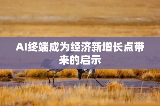 AI终端成为经济新增长点带来的启示