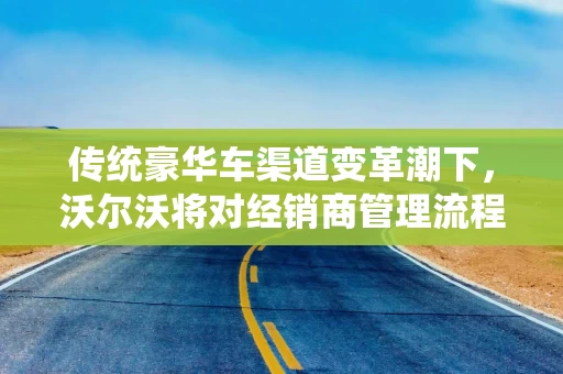 传统豪华车渠道变革潮下，沃尔沃将对经销商管理流程“动刀”