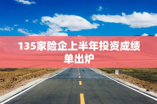 135家险企上半年投资成绩单出炉