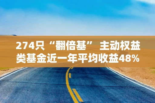 274只“翻倍基” 主动权益类基金近一年平均收益48%