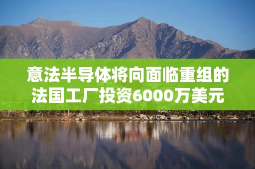 意法半导体将向面临重组的法国工厂投资6000万美元
