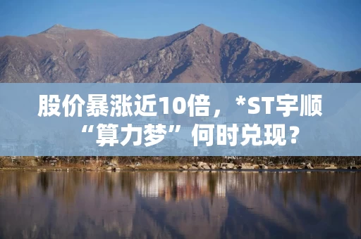股价暴涨近10倍，*ST宇顺“算力梦”何时兑现？