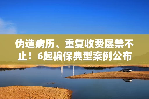 伪造病历、重复收费屡禁不止！6起骗保典型案例公布，“驾照式记分”制度落地