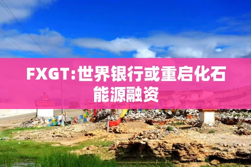 FXGT:世界银行或重启化石能源融资