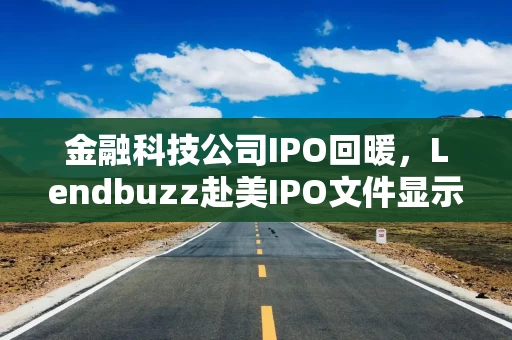 金融科技公司IPO回暖，Lendbuzz赴美IPO文件显示营收激增38%