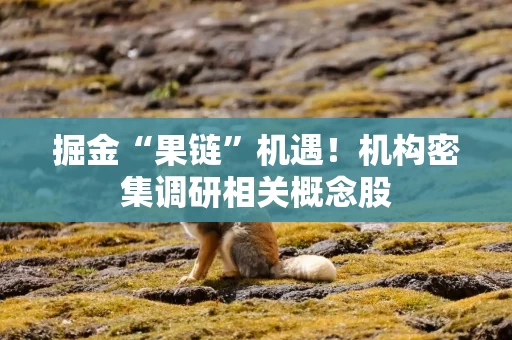 掘金“果链”机遇！机构密集调研相关概念股