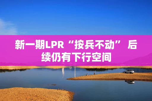 新一期LPR“按兵不动” 后续仍有下行空间