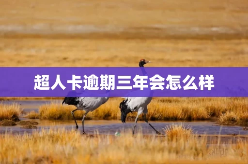 超人卡逾期三年会怎么样