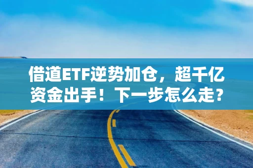 借道ETF逆势加仓，超千亿资金出手！下一步怎么走？