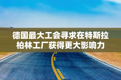 德国最大工会寻求在特斯拉柏林工厂获得更大影响力