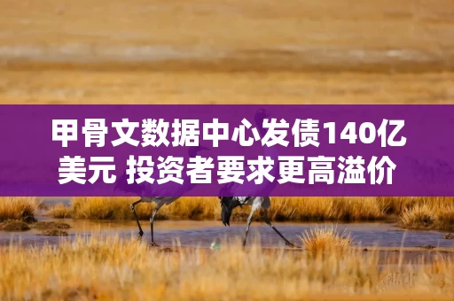 甲骨文数据中心发债140亿美元 投资者要求更高溢价