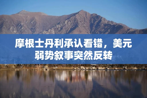 摩根士丹利承认看错，美元弱势叙事突然反转