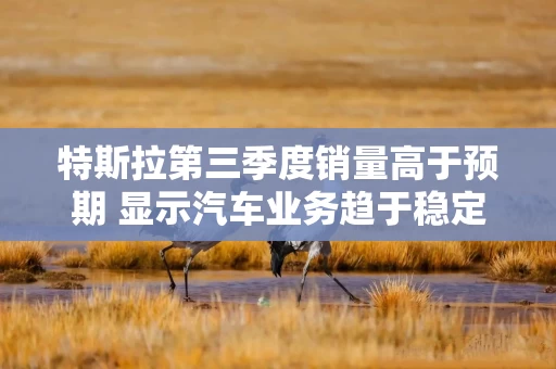 特斯拉第三季度销量高于预期 显示汽车业务趋于稳定 特斯拉第三季度销量高于预期 显示汽车业务趋于稳定
