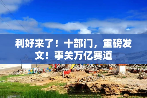 利好来了!十部门,重磅发文!事关万亿赛道 利好来了!十部门,重磅发文!事关万亿赛道