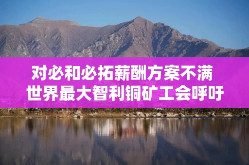对必和必拓薪酬方案不满 世界最大智利铜矿工会呼吁成员罢工 对必和必拓薪酬方案不满 世界最大智利铜矿工会呼吁成员罢工