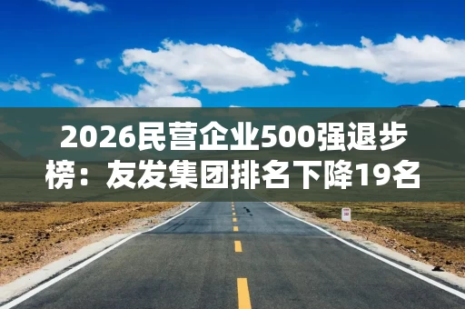 2026民营企业500强退步榜:友发集团排名下降19名,最新排名第243位 2026民营企业500强退步榜:友发集团排名下降19名,最新排名第243位