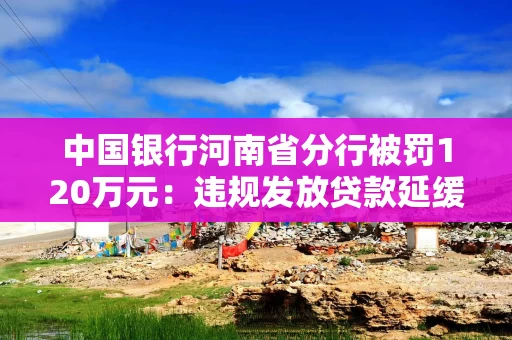 中国银行河南省分行被罚120万元:违规发放贷款延缓风险暴露等 中国银行河南省分行被罚120万元:违规发放贷款延缓风险暴露等