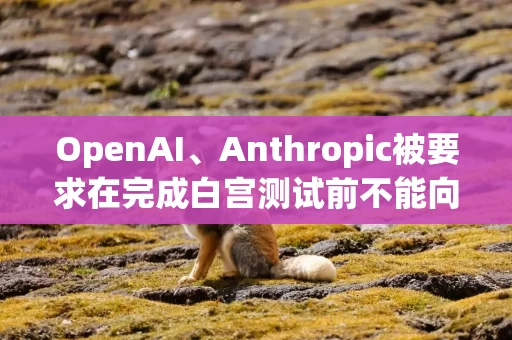 OpenAI、Anthropic被要求在完成白宫测试前不能向英国分享新模型