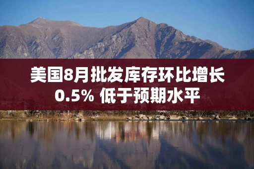 美国8月批发库存环比增长0.5% 低于预期水平 美国8月批发库存环比增长0.5% 低于预期水平