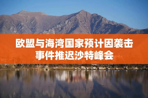 欧盟与海湾国家预计因袭击事件推迟沙特峰会
