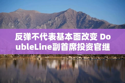 反弹不代表基本面改变 DoubleLine副首席投资官继续看空长期美债