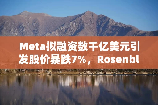 Meta拟融资数千亿美元引发股价暴跌7%，Rosenblatt重申买入评级：融资并非必要，财务状况仍然稳健