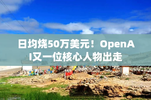 日均烧50万美元!OpenAI又一位核心人物出走 日均烧50万美元!OpenAI又一位核心人物出走