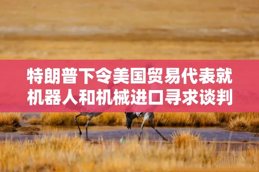 特朗普下令美国贸易代表就机器人和机械进口寻求谈判